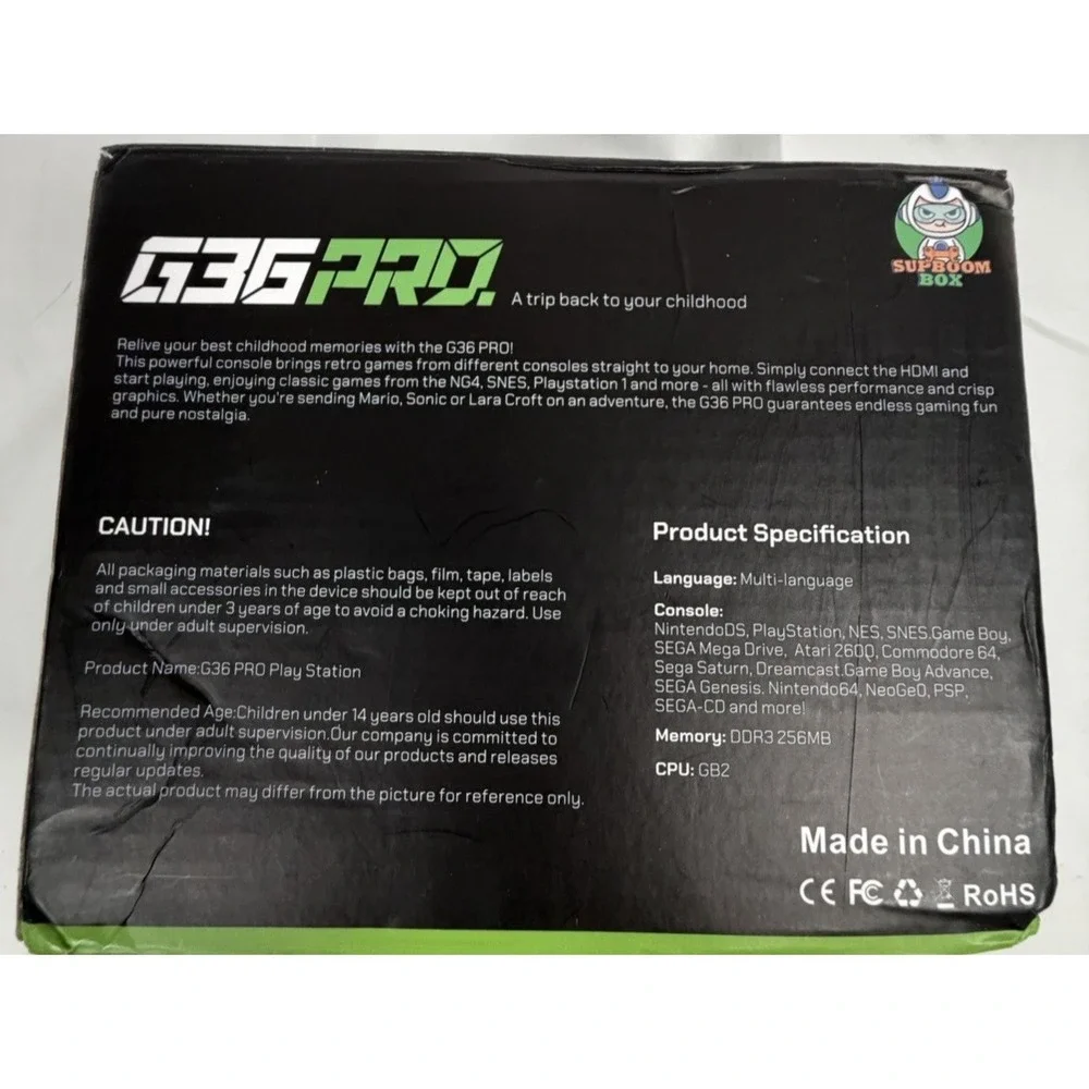 G36PRO hdmi tv